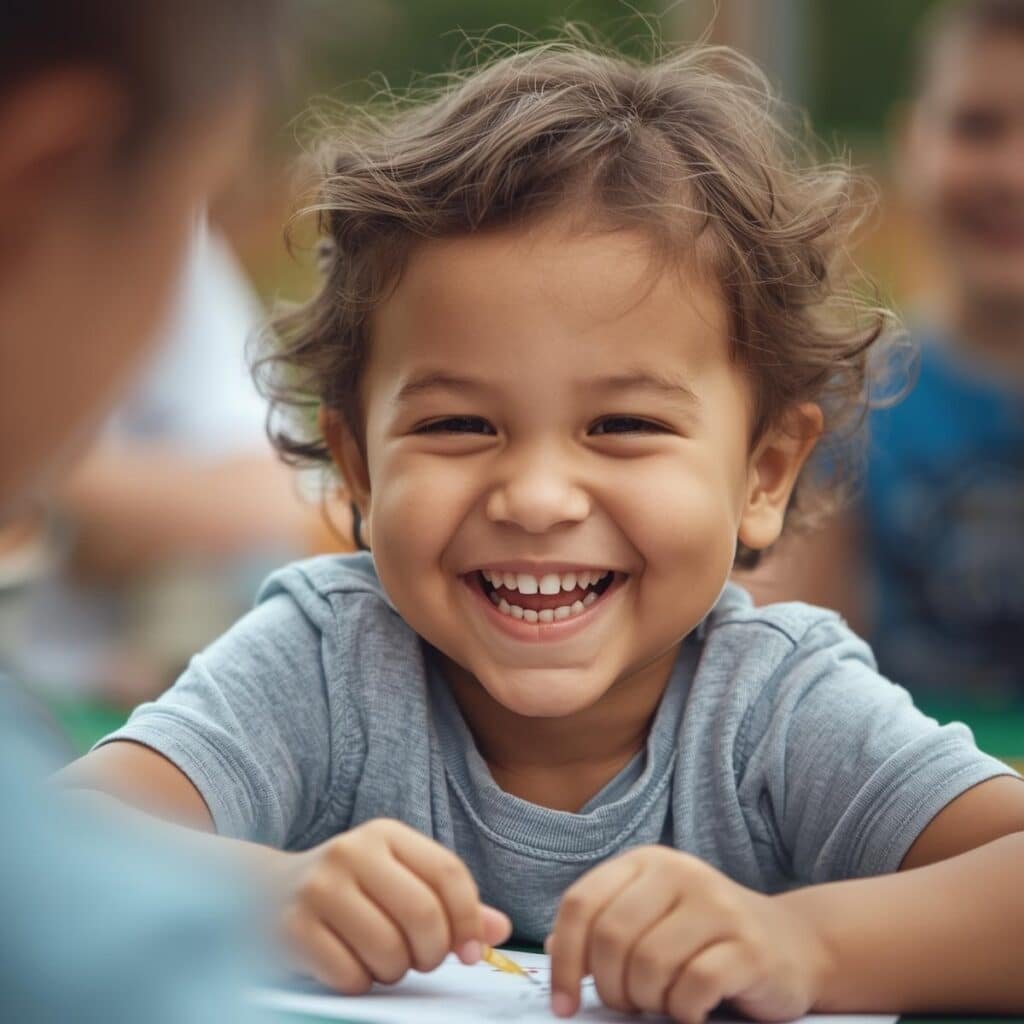 Preschooler playing and learning - parenting course for 3-5 year olds